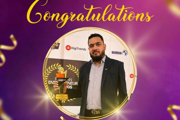 M Rameez Ul Haq Entrepreneur 2025 award