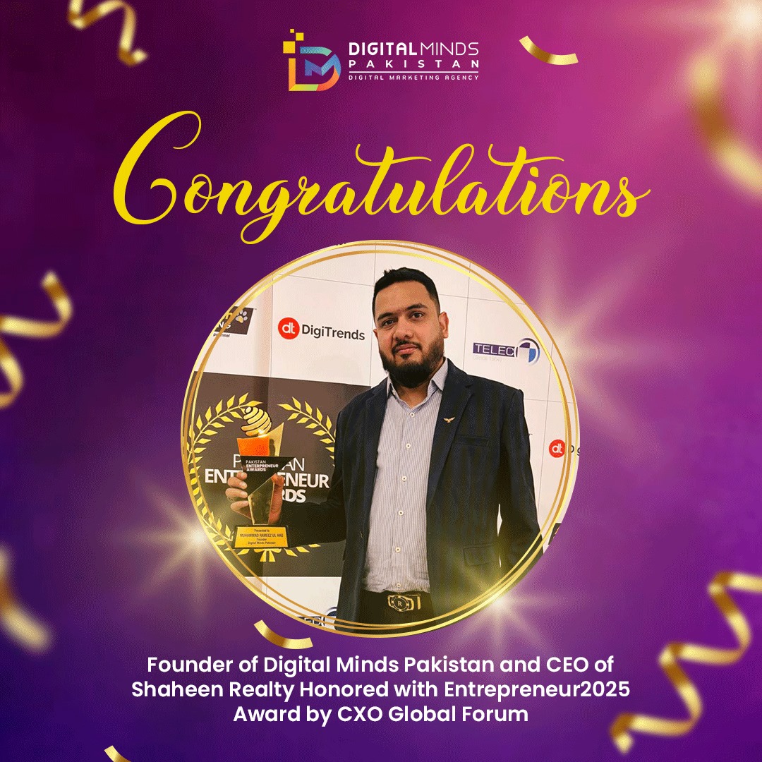 M Rameez Ul Haq Entrepreneur 2025 award